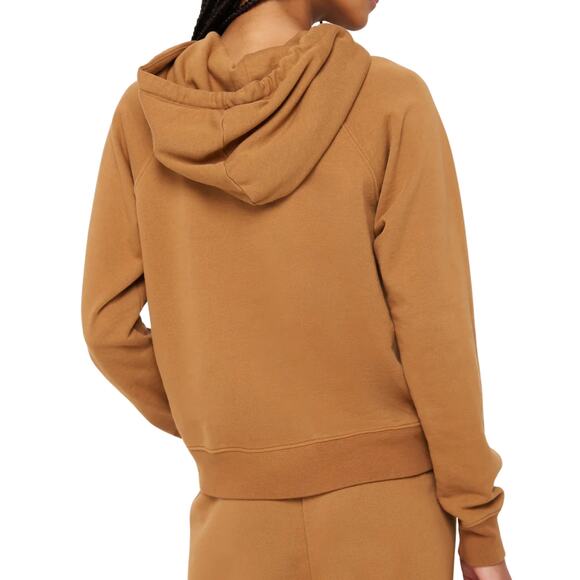 Spiritual Gangster High Vibes Harper Crop Hoodie Brown XS NWT - Picture 2 of 6